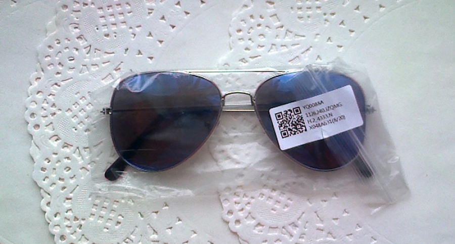 &Oacute;culos de sol infantis com Aliexpress