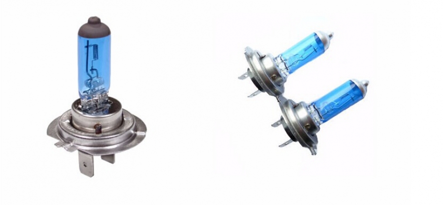 L&acirc;mpadas hal&oacute;genas H7 para carros da Aliexpress