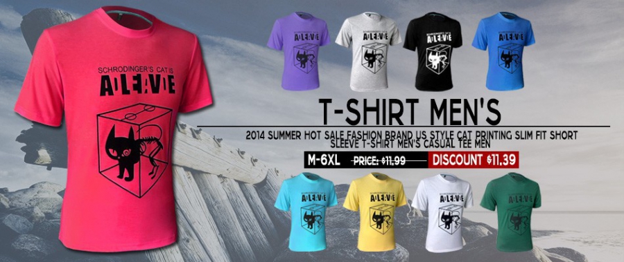 Camisetas masculinas da China