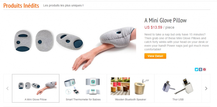 Se&ccedil;&atilde;o de produtos incomuns do Aliexpress