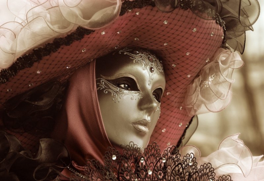 M&aacute;scaras venezianas, m&aacute;scaras de estilo veneziano