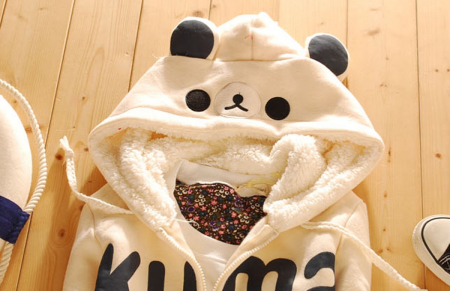 Hoodies com orelhas no capuz. Capuz com orelhas.