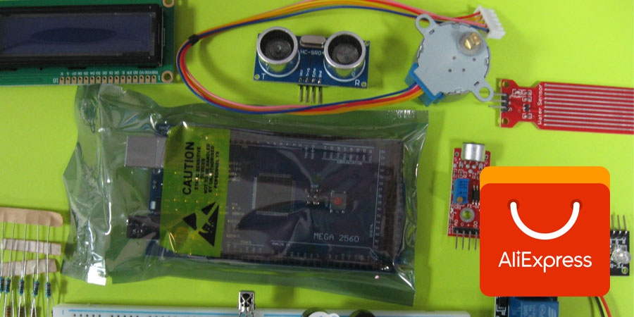 Componentes ativos e acess&oacute;rios para eletr&ocirc;nicos no Aliexpress